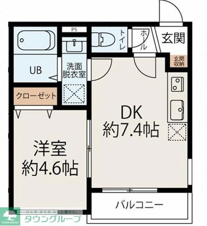 コネクトパーク東本町の物件間取画像